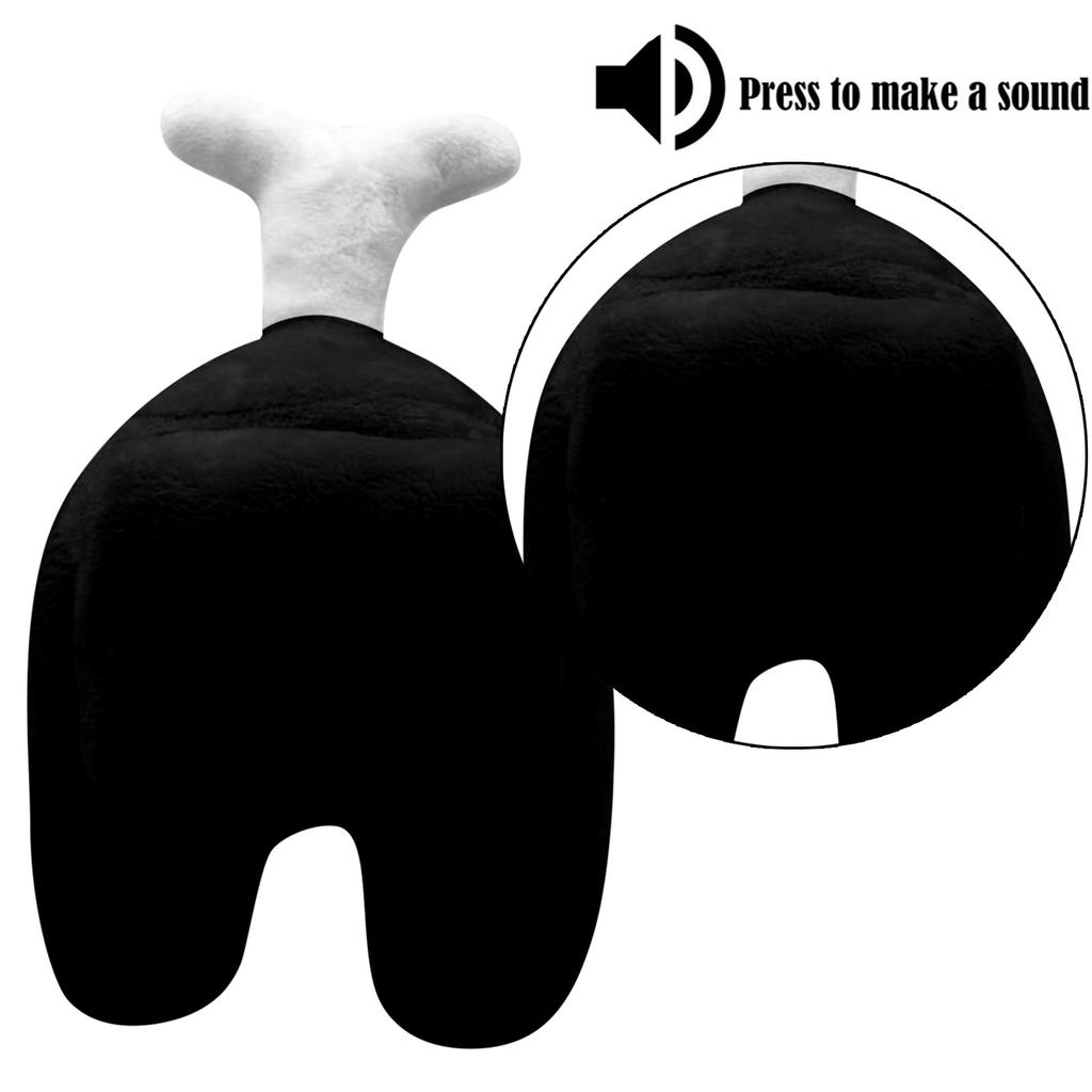 HOT Soft Plush Colorful Crewmate Plush Toy Game Doll Cute Hand Size Kids Gift