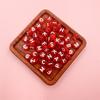 100Pcs 7mm DIY Crafts Transparent Letter For Jewelry Making Loose Beads Necklace Bracelet Pendant Wholesale