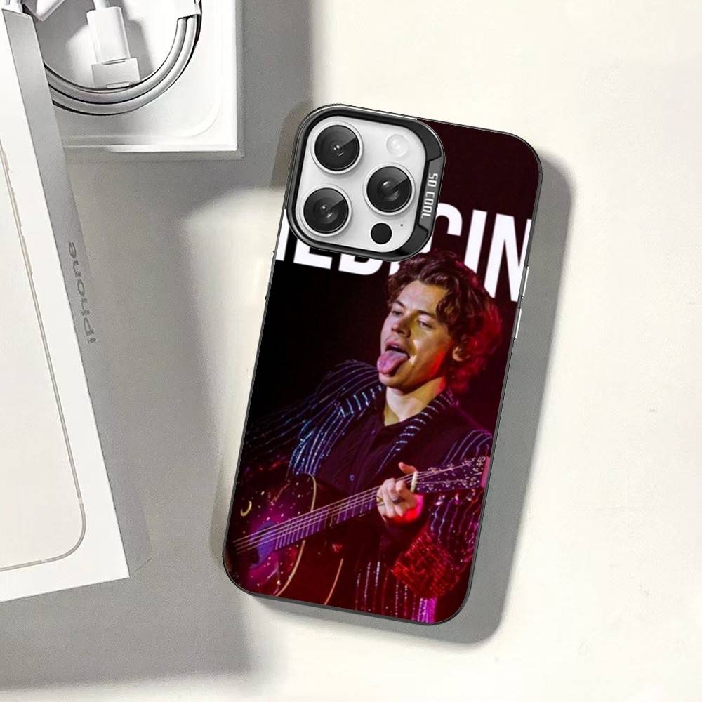 Поп-певец Гарри Стайлс Цветной чехол для телефона для IPhone 17 16 15 14 13 12 11 Pro Max Plus Матовый чехол