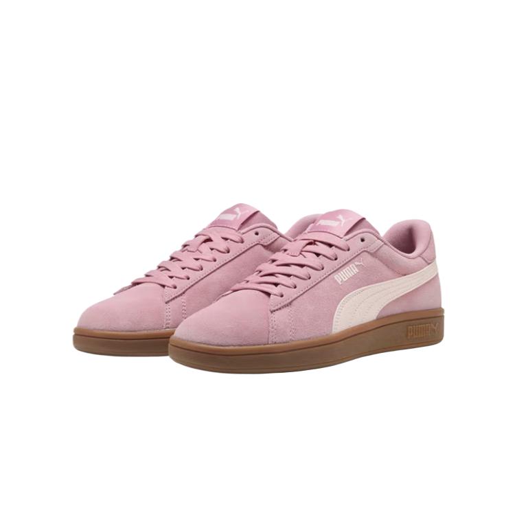 Puma Smash 3.0 Кожаные Повседневные Кроссовки Унисекс Кроссовки Розовые 390984-30