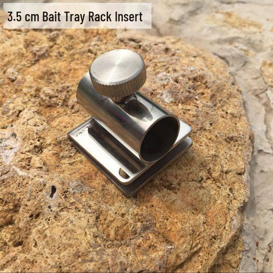 DIY Fishing Platform Cannonball Rod Holder - Universal Adjustable Stainless Steel Nut & Horn Lamp Holder Accessories