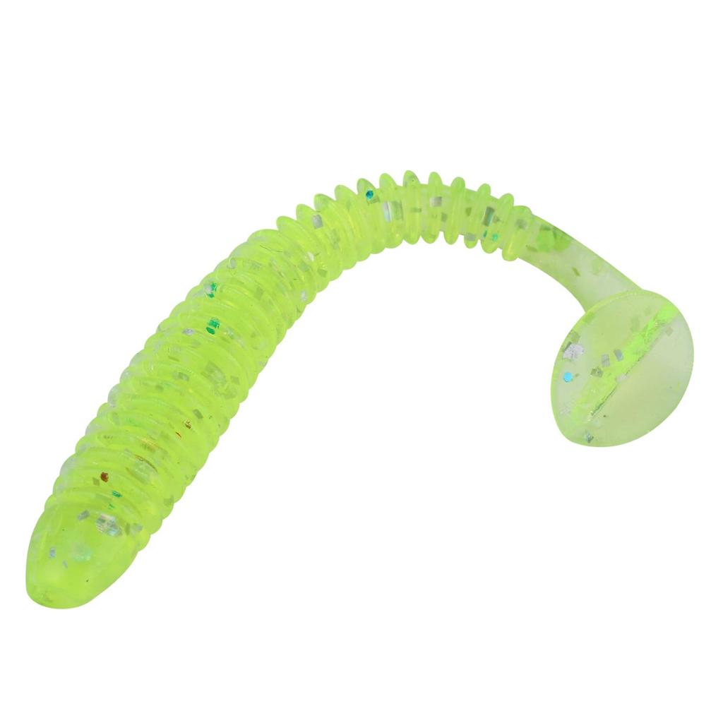 10pcs/lot Soft Rubber Bait Fishing Lure Wobbler Soft Worm Carp Fishing  Artificial Silicone Swimbait