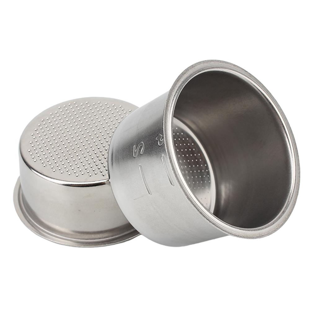 Аксессуары для кофемашин 2 чашки 4 чашки Корзина для фильтров без давления подходит для фильтра Breville Delonghi Krups Coffee Products Чашка для фильтра для кофе 51 мм