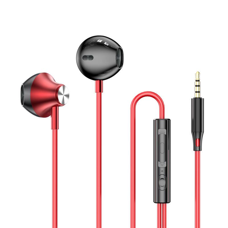 3.5mm Wired Headphones HiFi 3D Surround Sound In-Ear Headset Type-C 3.5mm With Wire Control Wired Earphones For Phone & Notebook