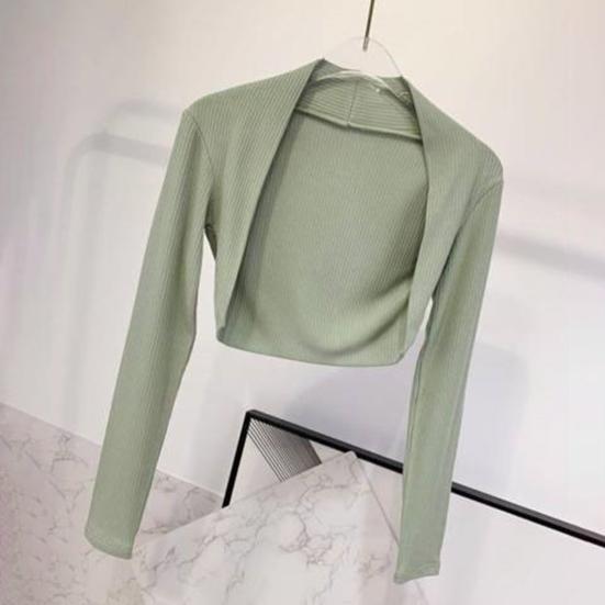 Yousheng Солнцезащитная одежда, однотонная, с длинным рукавом, облегающая, солнцезащитная куртка, универсальный однотонный костюм для танцев и йоги