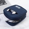 Travel Digital Accessories Storage Pouch Compact Data Cable Carrying Case Organizer Zipper Pouch for Earphone Power Bank