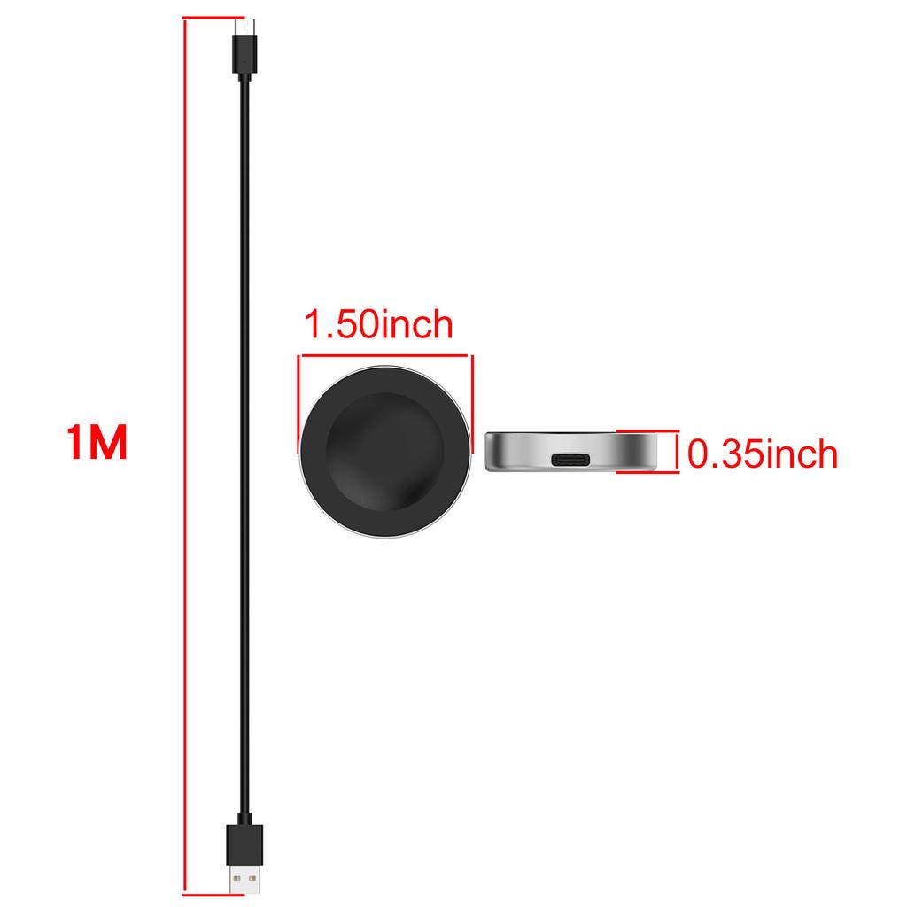 USB Adapter Charge Cord Fit for Huawei Watch GT6/GT5 Serie Replacement USB Charger Charging Cable Detachable Version
