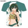 Футболка с принтом My Hero Academia Boku No Hero Academia 3D для мужчин, женщин, детей, уличная одежда в стиле аниме с коротким рукавом для мальчиков и девочек, детские топы, футболка