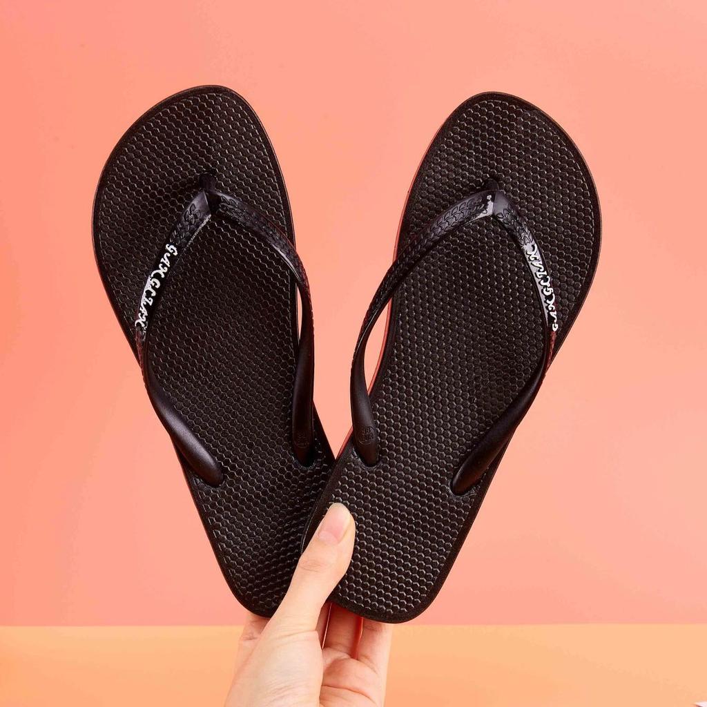 Woman Slippers House Summer Indoor Flip Flops Shoes for Women 2024 Bathroom Slides Flat Home Sandals Pink Vip Trend Easy Wears I