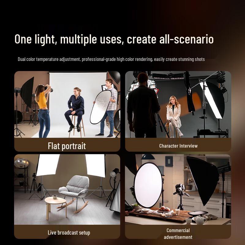 Professional 330W LED Studio Fill Light