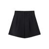 Suit Shorts Women's Summer New Thin High Waist Thin Versatile Small Ice Silk Five-point Pants
