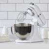 5L Mixing Bowl Premium 304 Stainless Steel Deep Splash-Proof Non-Slip Handle Dishwasher Safe Ideal for Cake Mixing More