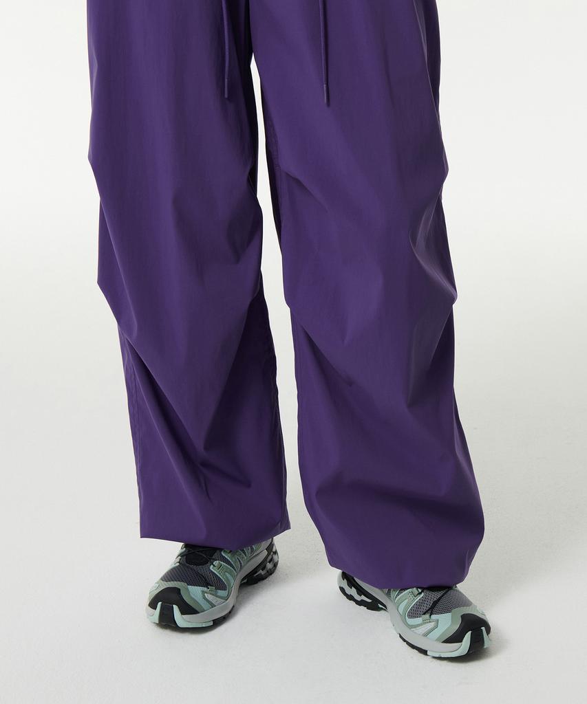MUSINSA STANDARD WOMAN Женские парашютные брюки [Фиолетовый]