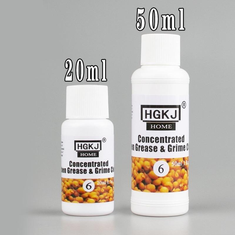 50ml/20ml Kitchen Grease Remover Multi-Purpose Foam Detergent Grime Concentrate Cleaner