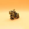 Chinese Beast Dragon Statue Bronze Figurine Ornaments Antique Copper Mythical Animal Miniature Home Decoration Crafts Collection