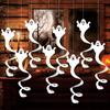 8 шт. Призрачные украшения для Хэллоуина, декоративные простые практичные украшения для вечеринки в гостиной