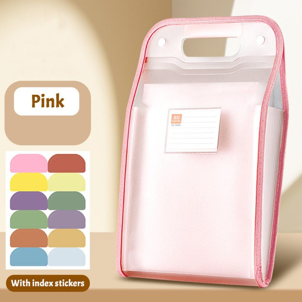 ПП Папка для файлов формата А4 Высокоемкий пакет для документов Мультяшная сумка-архив Подарок