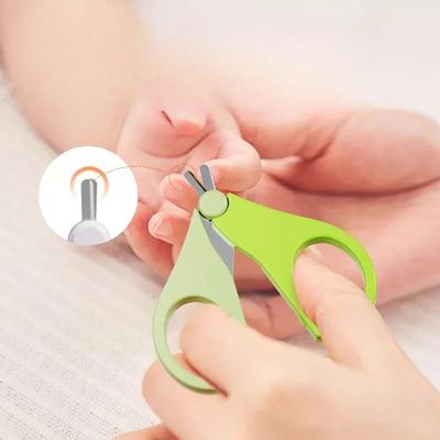 Безопасные мини-щипчики для ногтей, ножницы, резак, удобные ежедневные ножницы для детских ногтей, маникюрный инструмент, уход за ногтями для новорожденных