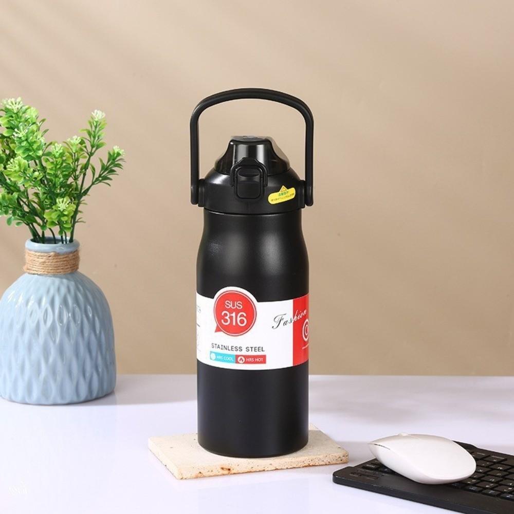 1200ML Insulated Water Bottles Large Capacity Vacuum Mug Sports Water Bottles for Gym Outdoor