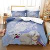 New Fashion Inuyasha Bedding Collection Single Twin Full Queen King Size Bed Collection Adult Kid Bedroom 3D Anime Bed Sheets And Pillowcases