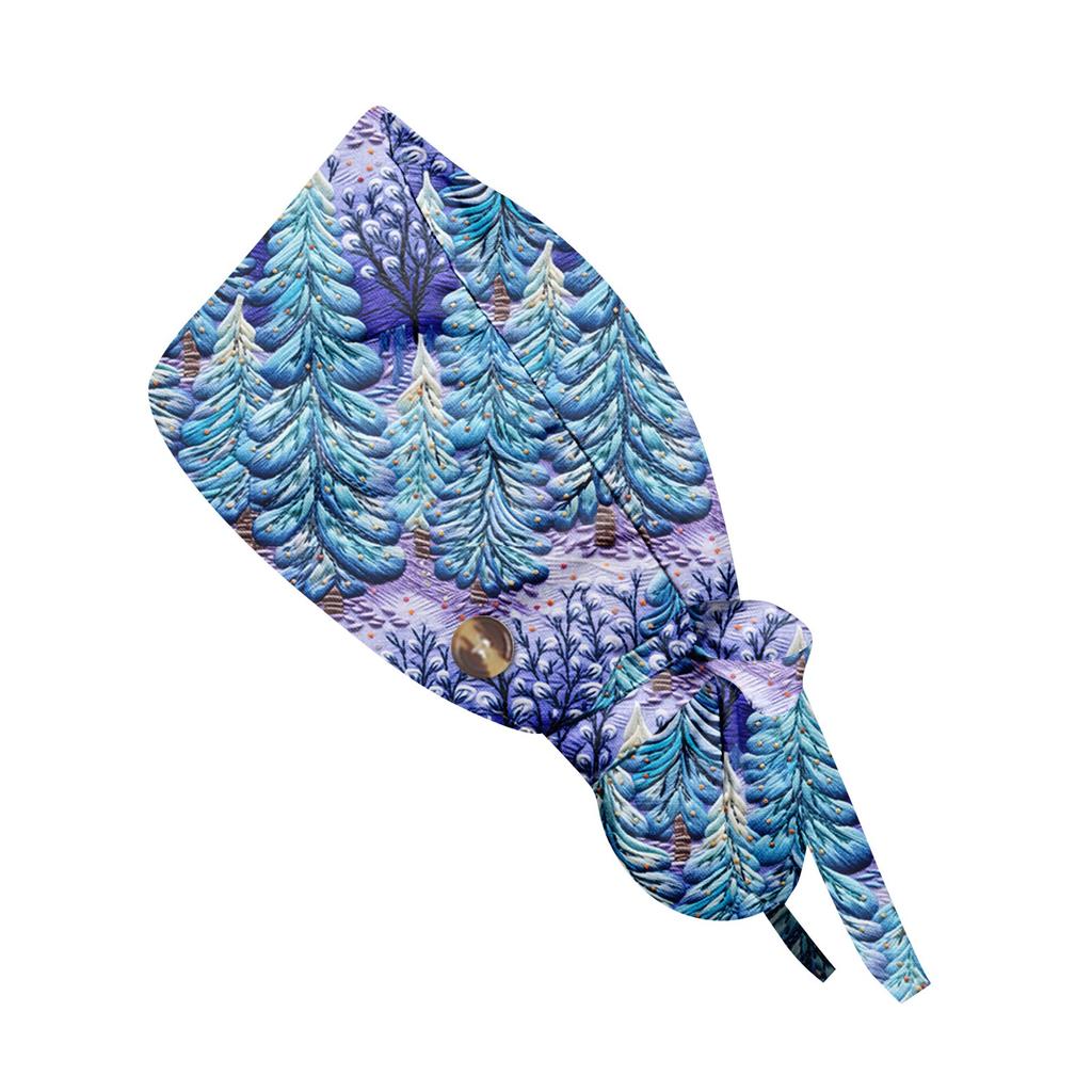 Модная рождественская рабочая кепка с принтом, повседневная женская кепка с хвостиком, кепка с повязкой, кепка Baotou