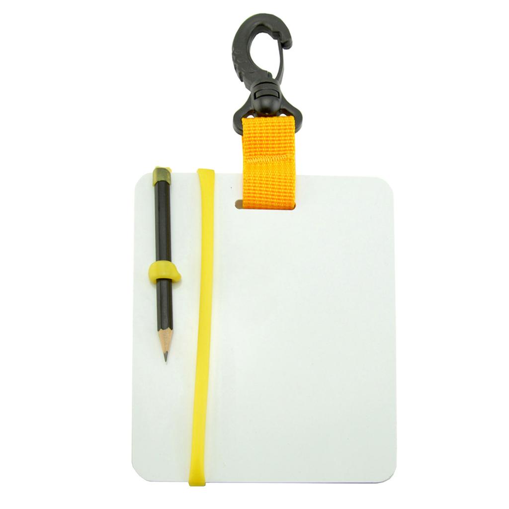 Доска для письма Scubas Diving Wordpad с зажимом и карандашом для водных видов спорта Дайвинг Плавание