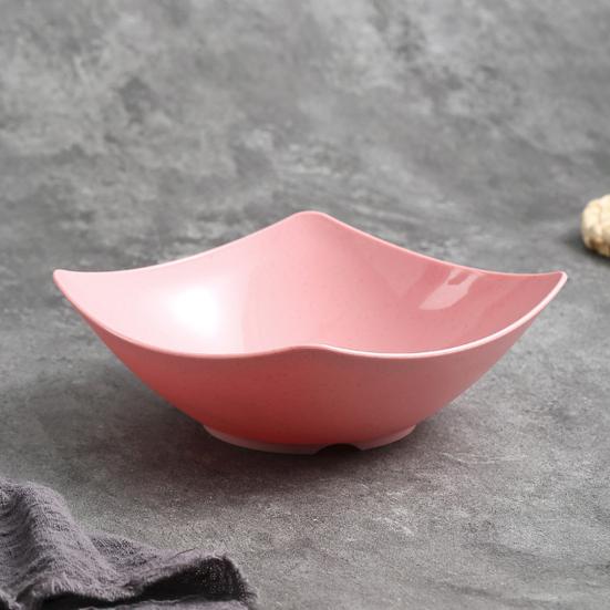 1/4 шт. Одноразовые квадратные сервировочные миски Гладкие края Миска для закусок для вечеринок Салатница Жаростойкая Универсальное сервировочное блюдо