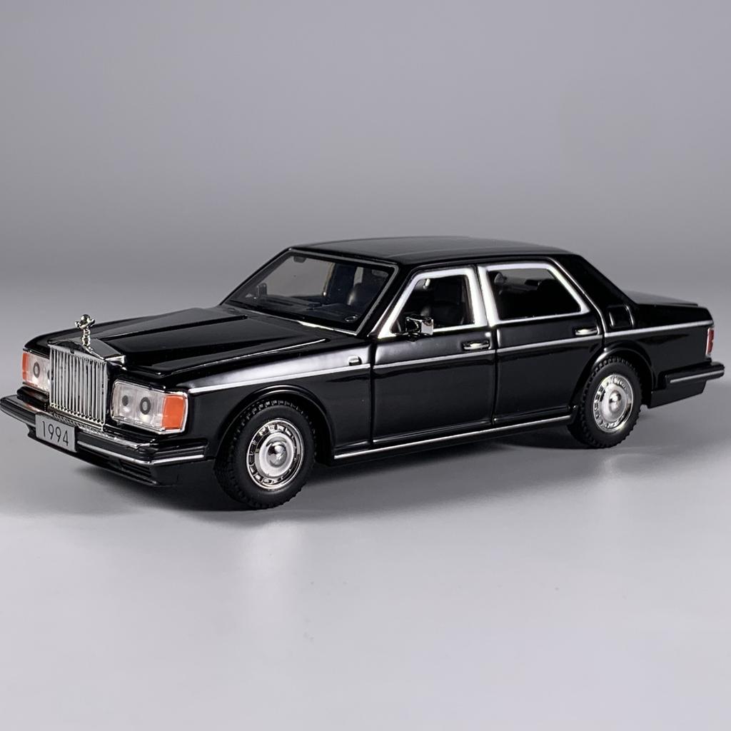 1:32 1994 Rolls Royce Silver Spur Лимузин Сплав Металл Литая Модель Автомобиля Украшение для Домашнего Компьютера Настольный Дисплей Мини Подарок для Взрослого