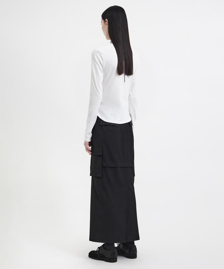 YOUTH Cargo Maxi Skirt - Black