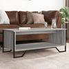 VidaXL Coffee Table Sonoma Grey 100x51x40 Cm Engineered Wood, Side Table, Living Room Table, Side Table, End Table 848482