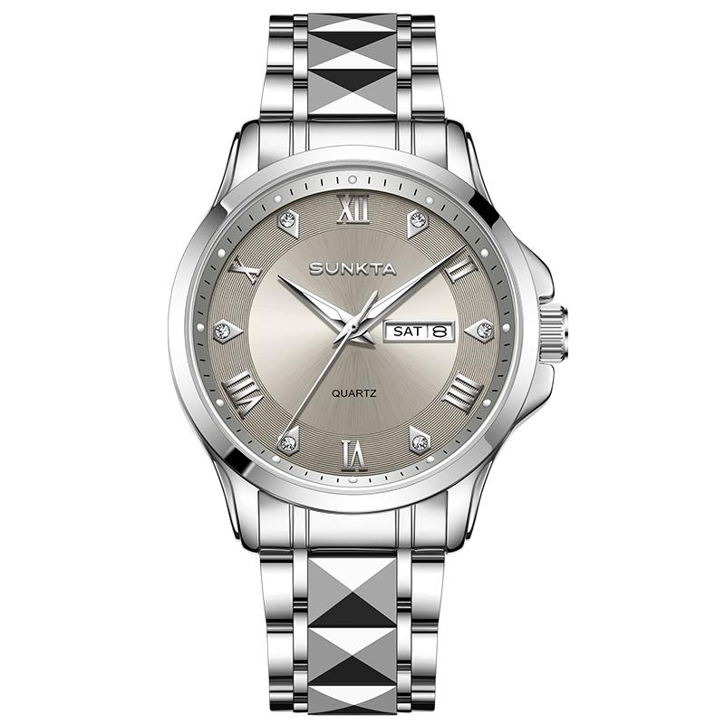 SUNKTA New Fashion Womens Watch LIGE Elegant Luxury Quartz Wristwatch Waterproof Luminous Steel Watches Ladies Gift Reloj Mujer