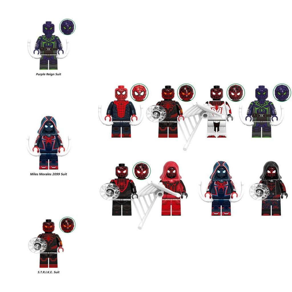 G0120 Конструктор Супергерой Человек-паук Костюм "Великая ответственность" в красном плаще