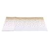 274*137cm Tablecloth Bronzing Black Dot Table Cover for Adult Happy Birthday Party Supplies Wedding Decorations Christmas Decor