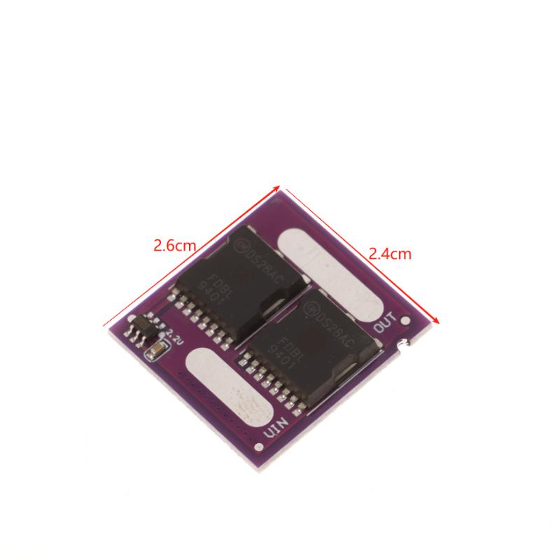 Модуль идеального диода 60А без ограничения напряжения Защита от обратного тока Защита от обратного подключения Диод Два МОП-транзистора