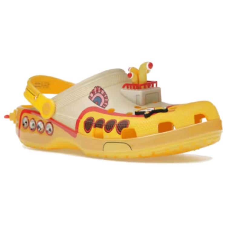 The Beatles x Crocs Classic Clog Желтая Подводная Лодка Унисекс Кроссовки Мульти 210893-90H