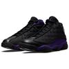 Air Jordan 13 Retro Court Purple Мужские кроссовки Черно-белые DJ5982-015