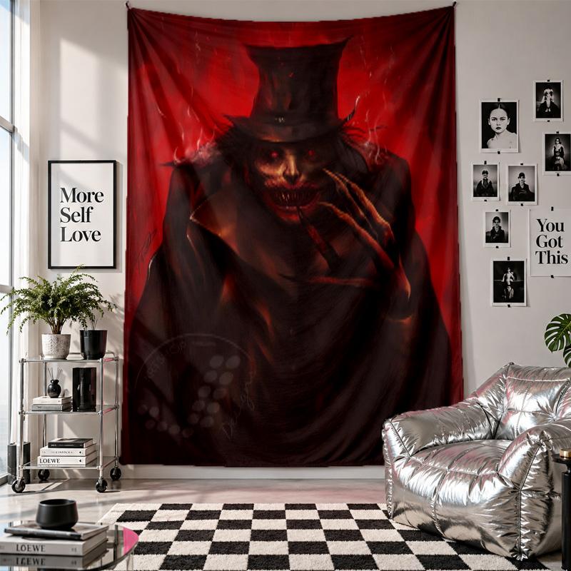 Wall TapestryThe Babadook Art Hanging Cloth Decorative Background Cover for Room Decoration