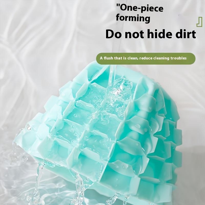 1 Easy - to - use Quick - freeze Silicone Ice Tray - Durable Plastic Mold for Fruit Juice Ice Cubes