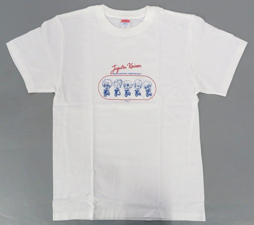 Jujutsu Kaisen Group Running T-Shirt White Size M Anime Japan Authentic