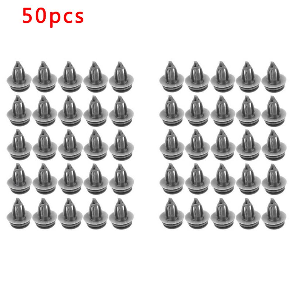 Высококачественные новые фиксированные молдинги-зажимы 50 шт. Зажимы для крепления зажимов для BMW E46 E90 E36 E60 E63 Фиксаторы 51418224781