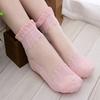 Fashion Lace Ruffle Ankle Soft Mesh Knit Frill Women Trim Women Transparent Socks