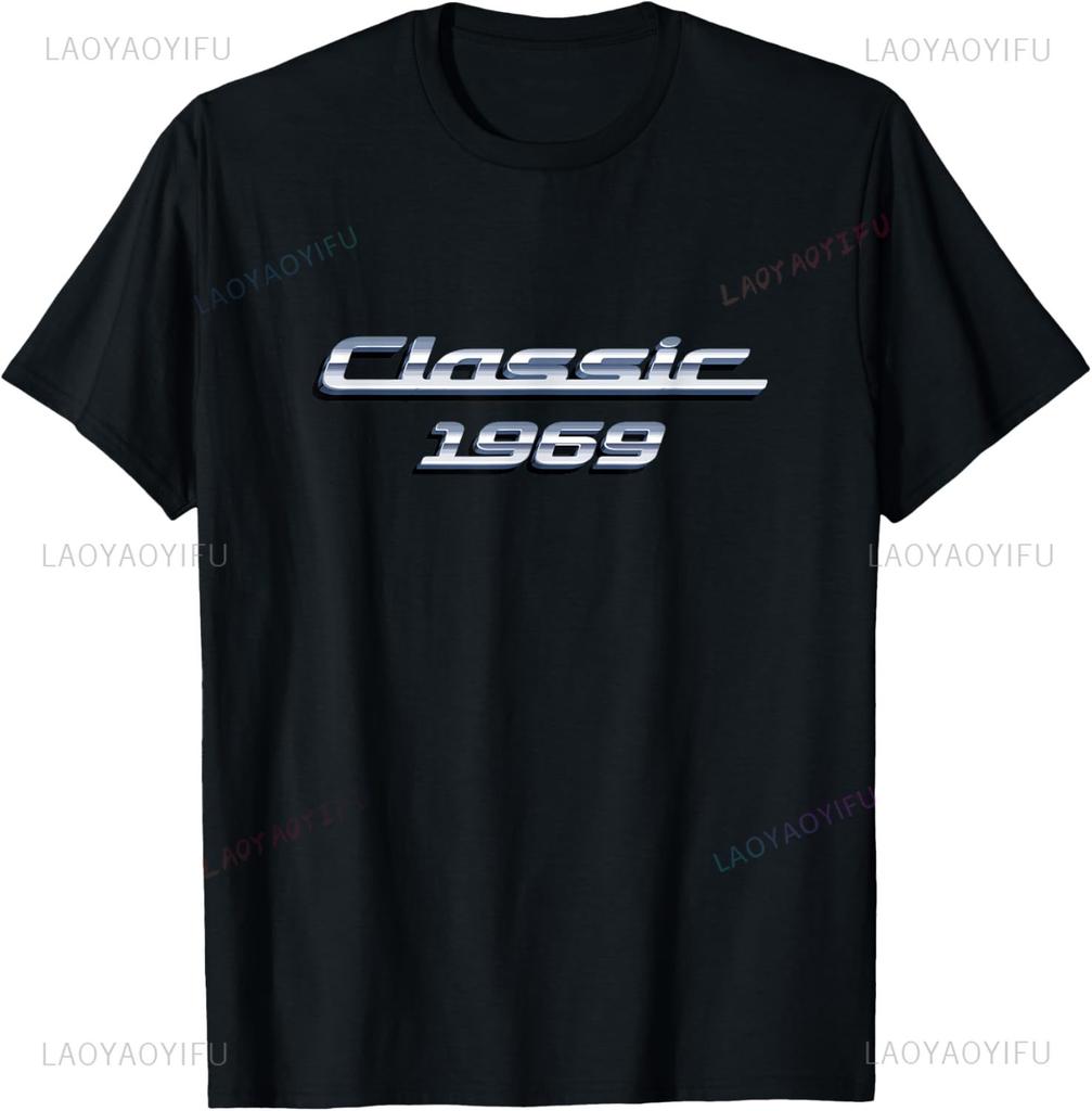 Classic Since 1969 Vintage Style Born in 1969 Birthday Gift TShirt Vintage T Shirt Unisexs Clothing Funny Shirt Camiseta Hombre