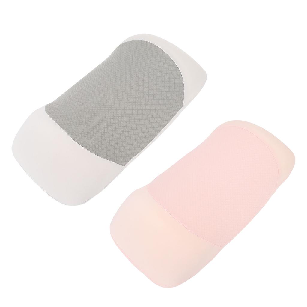 Lumbar Support Pillow for Sleeping Ergonomic Memory Foam Removable Cover Lower Back Pillow for Bed