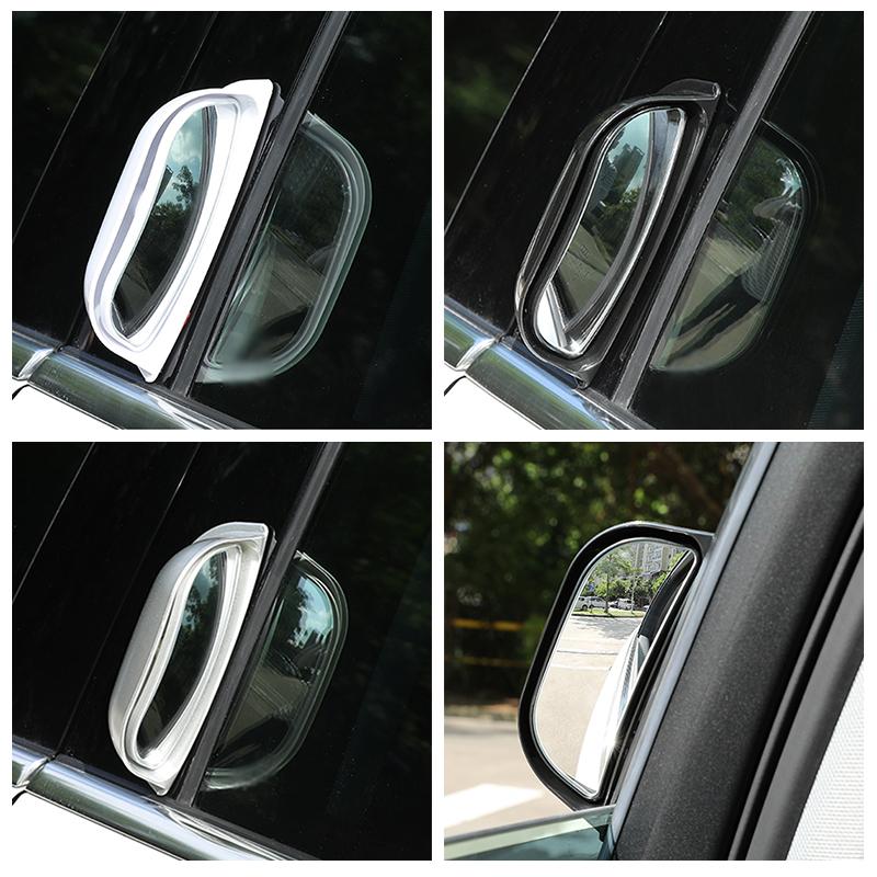 B-pillar Blind Spot Mirror Car Rear View Mirror Wide-angle Rear Seat Auxiliary Observation Mirror Safety Driving