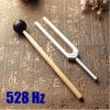 Алюминиевая медицинская камертонная вилка Chakra Hammer Ball Диагностическая 528 Гц с набором молоточков Тестирование нервной системы Камертон Уход за здоровьем