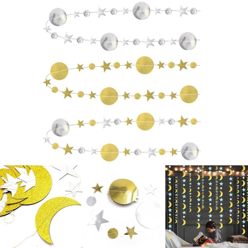 Ид Мубарак Баннер Луна Звезда Стильный Подвесной Декор Для Рамадана Свадеб Дней Рождений И Многого Другого!