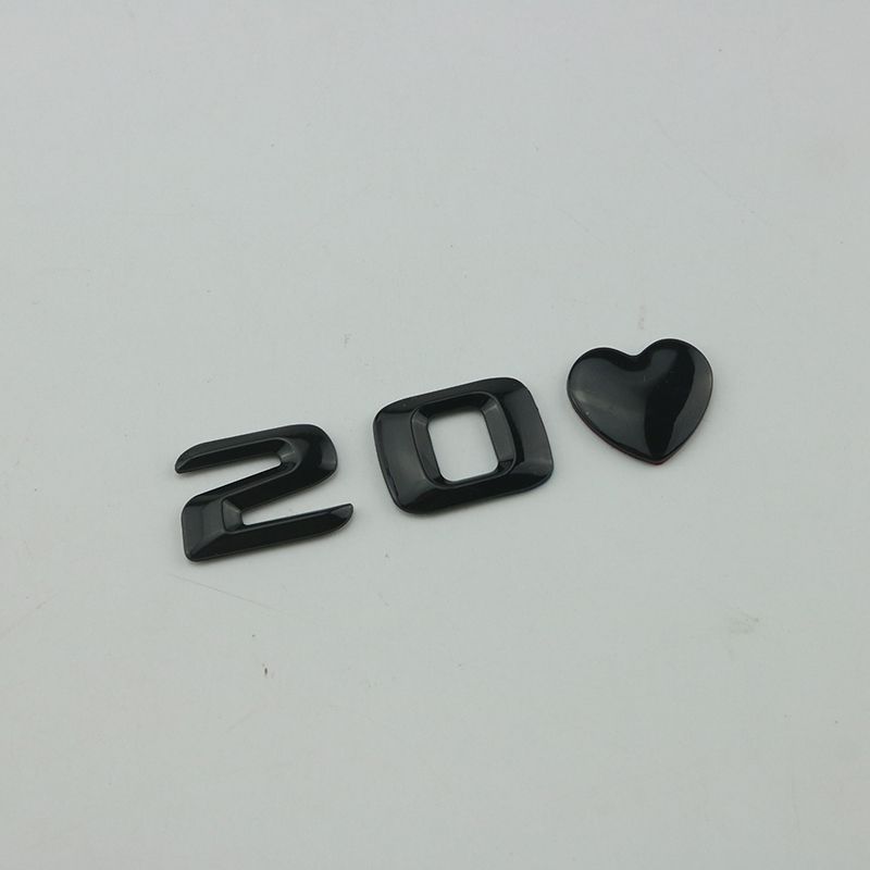 Q5A520 love confession decorative sticker A3A4A6LOVE modified car logo English letter rear tail label car sticker