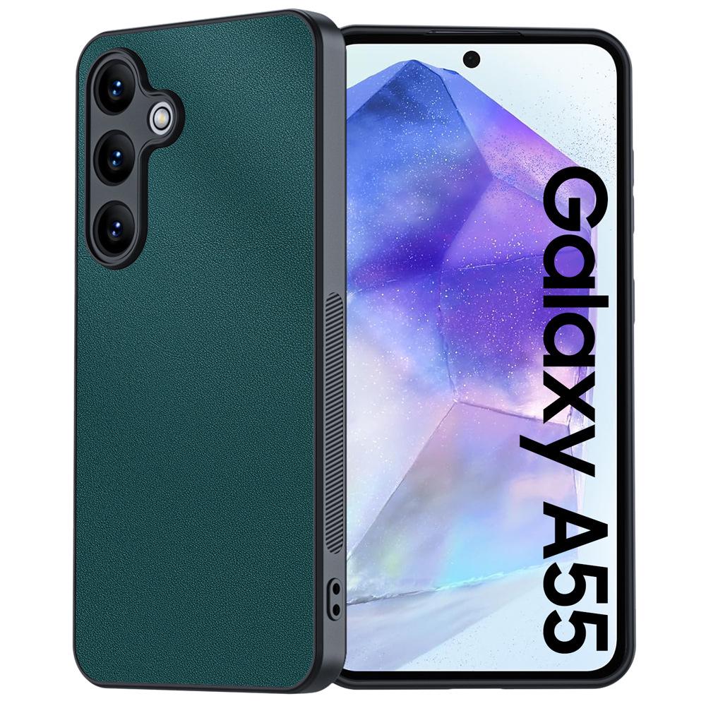 Samsung Galaxy A54/A55 Kevlar Carbon Fiber Leather Protective Case