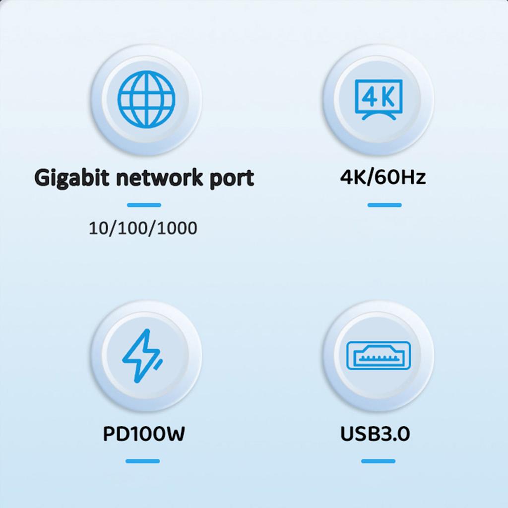 Док-станция для Steam Deck, подставка для телевизора, держатель-концентратор, док-станция USB C к RJ45 Ethernet, 4K, 60 Гц, HDMI для док-станции Steam Deck