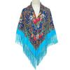 Women's Outer Printed Ethnic Style Tassel Shawl